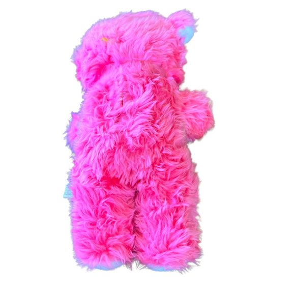 Vintage Superior Toy and Novelty Kitsch Carnival Prize Pink Bear - Picture 6 of 7